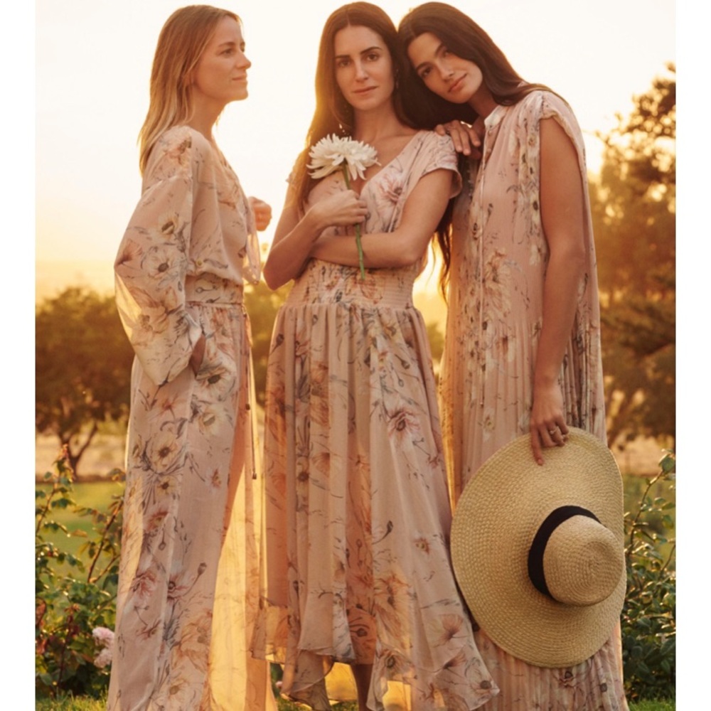 H&M Conscious collection S/S 2019 Floral dress sz4